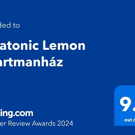 Balatonic Lemon Apartmanhaz Шиофок