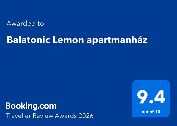 Balatonic Lemon Apartmanhaz *